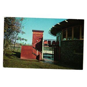 Vintage Postcard Greenmantle Tower Kakabeka Falls Ontario Canada Vintage USA